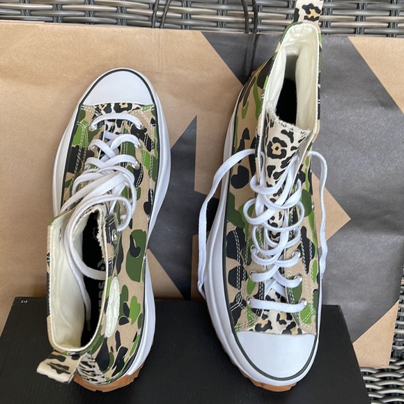 Converse Run Star Hile Hi Candid Ginger/Piquant Grey mens - Picture 13 of 16